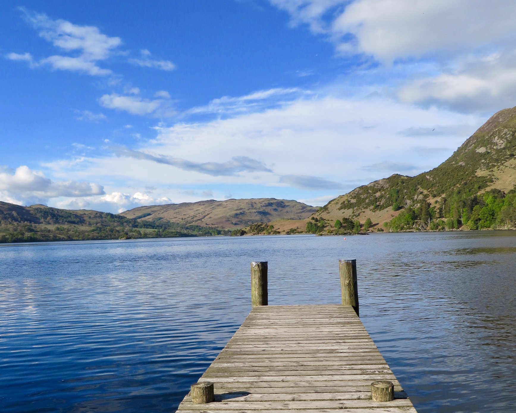 Gray Dock in Lake